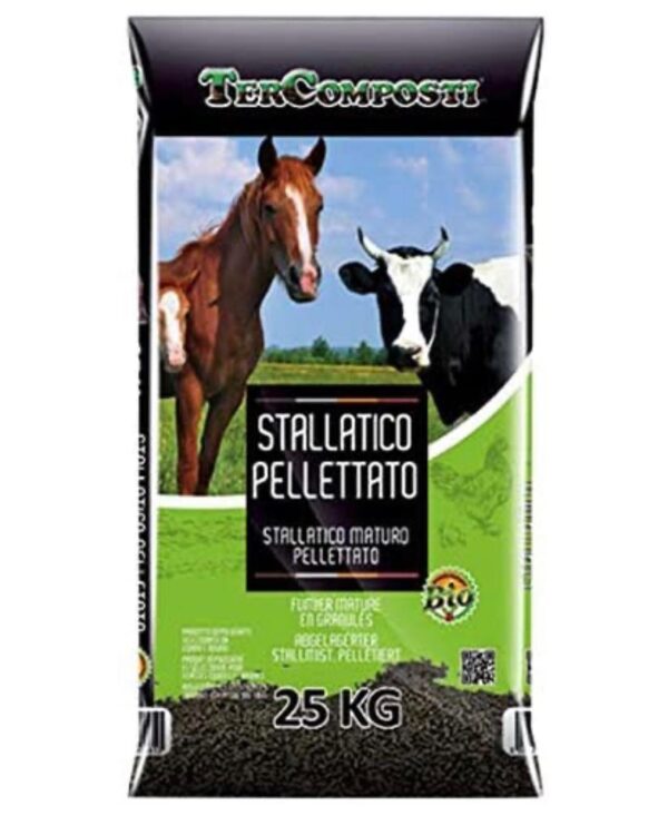 Tercomposti - Organsko gnojivo Stallatico pelletato 25 kg